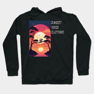 Sunset vibes clothing Hoodie